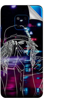Snooky Huawei Mate 20 Pro Mobile Skin(Black)