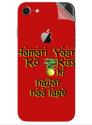 Snooky Apple Iphone 8 Mobile Skin(Red)