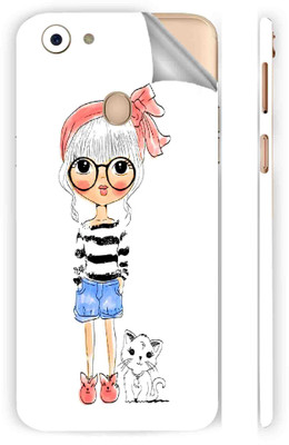 Snooky Oppo F5 Mobile Skin(White)
