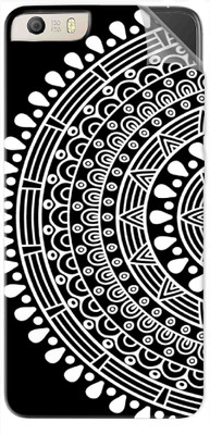 Snooky Micromax Canvas Knight 2 E471 Mobile Skin(Black)