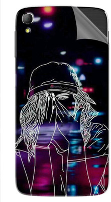 Snooky Panasonic Eluga Switch Mobile Skin(Black)