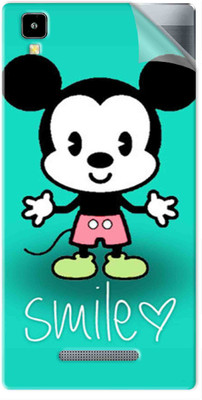 Snooky Panasonic Eluga A2 Mobile Skin(Green)