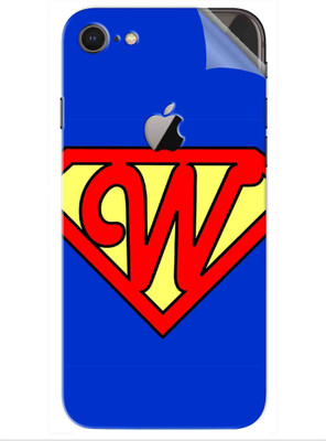 Snooky Apple Iphone 8 Mobile Skin(Blue)