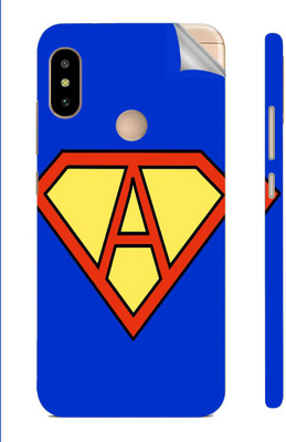 Snooky Mi Redmi 6 Pro Mobile Skin(Blue)