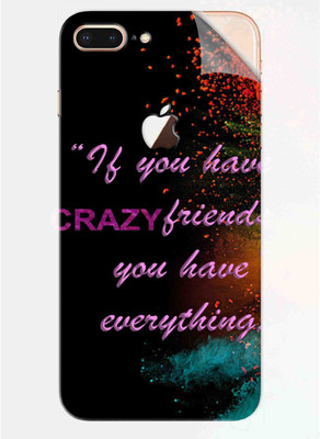 Snooky Apple iPhone 8 Plus Mobile Skin(Multicolor)