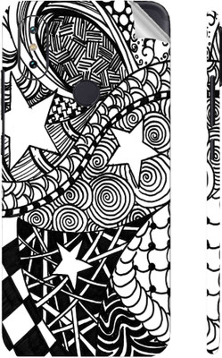 Snooky Mi A2 Mobile Skin(Black)