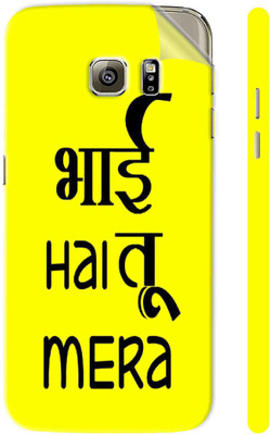 Snooky Samsung Galaxy S6 Edge Mobile Skin(Yellow)