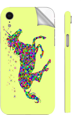 Snooky Apple iPhone XR Mobile Skin(Yellow)