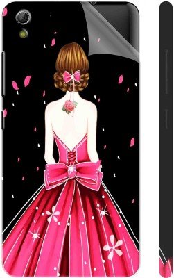 Snooky Gionee Pioneer P5W Mobile Skin(Black)