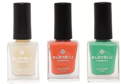 

Elenblu White Water Top - Top Coats Nail Polish & Set of 2 - Rustic Decay & Allure (9.9ml Each) Matte Nail Polish(Pack of 3)