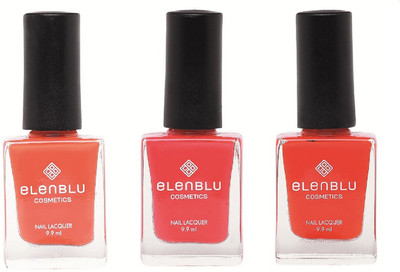 

Elenblu Roseate Blush, California Coral & Salmon Rust - (9.9ml Each) pink(Pack of 3)