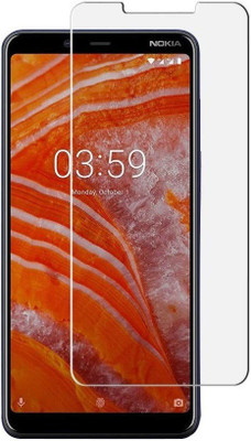 Spectacular ace Tempered Glass Guard for Nokia 3.1 Plus(Pack of 1)
