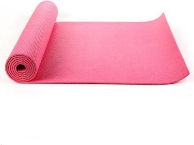 YourNeeds Eco Friendly Exercise Meditation Mat , Non-Slip Mat For Yoga With Bag, Pink 6 mm Yoga Mat