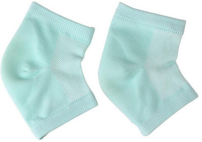 kiros Gel Heel Socks For Dry Hard Cracked Heels Repair, Foot Care Support Heel Heel Support(Blue)