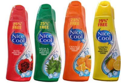 

nice ccol rose neem orange lemon deo cool powder(600 g)
