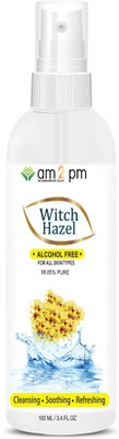 

AM2PM Alcohol Free Witch Hazel Astringent 100% Natural(100 ml)