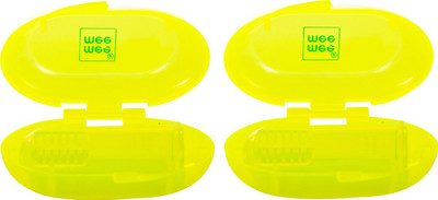 

MeeMee Unique Finger Brush, Green (Pack of 2) Soft Toothbrush(Pack of 2)