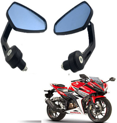 BRPEARl Manual Driver Side, Dual Mirror, Rear View Mirror For Honda CBF Stunner(Right, Left)