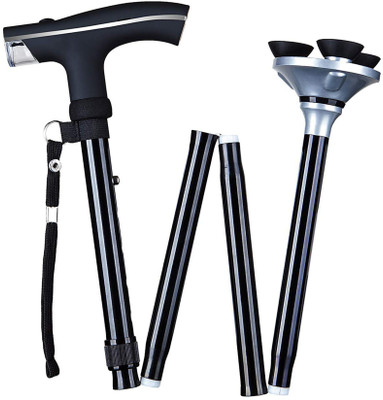 

Selva Front LED Light 4 Port Adjustable Aluminium Walking Stick