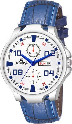 Xtreme White Dial Day & Date Functioning Watch for Men/Boys Analog Watch  - For Men