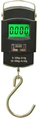 

NIBBIN GVL007 Black Digital Hanging |Pack of 1| Flat Cylinder Luggage 50kg Weighing Scale (Black) Weighing Scale(Black)