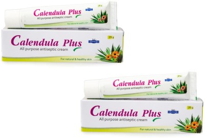 

HAPDCO CALENDULA PLUS-ANTISEPTIC CREAM(PACK OF 3) Antiseptic Cream(50 g, Pack of 2)