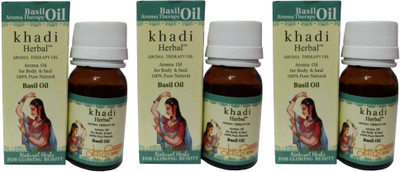 

Khadi Herbal Basil Essential oil (45 ml)(15 ml)