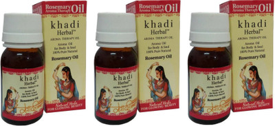

Khadi Herbal Rosemary Aroma Therapy Essential oil (45 ml)(15 ml)