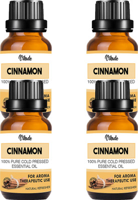 

VIHADO 100% NATURAL CINNAMON BATH OIL (10 ml) (Pack of 4)(10 ml)