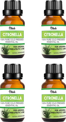 

VIHADO Citronella Essential Oil, 100% Pure, & Undiluted (25 ml) (Pack of 4)(25 ml)