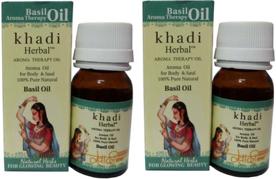 

Khadi Herbal Basil Essential oil (30 ml)(15 ml)