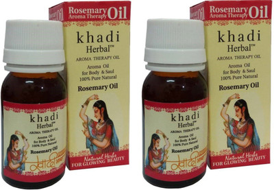 

Khadi Herbal Rosemary Aroma Therapy Essential oil (30 ml)(15 ml)