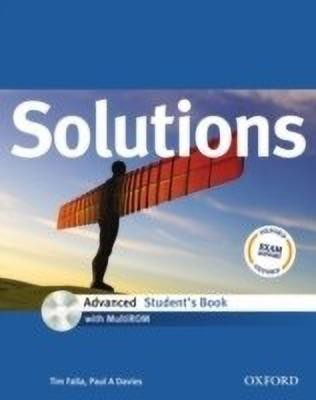 Solutions Advanced: Student's Book with MultiROM Pack(English, Mixed media product, Falla Tim)