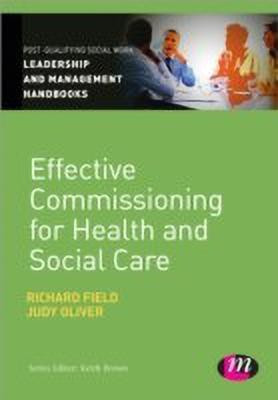 Effective Commissioning in Health and Social Care(English, Paperback, Field Richard)