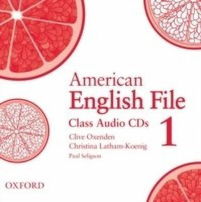 American English File Level 1: Class Audio CDs (3)(English, CD-Audio, Oxenden Clive)