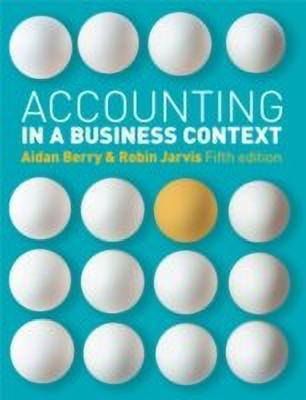 Accounting in a Business Context(English, Paperback, Berry Aidan)