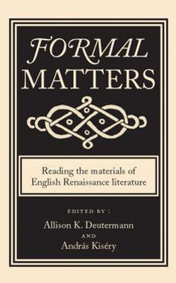 Formal Matters(English, Hardcover, unknown)