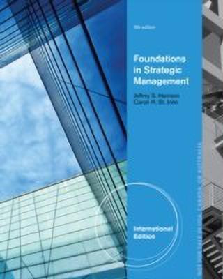 Foundations in Strategic Management, International Edition(English, Paperback, Harrison Jeffrey)
