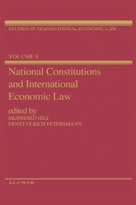 National Constitutions and International Economic Law(English, Hardcover, unknown)