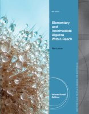 Elementary and Intermediate Algebra(English, Paperback, Larson Ron)