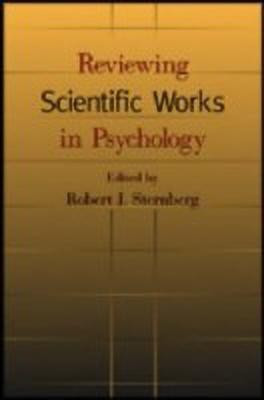 Reviewing Scientific Works in Psychology(English, Paperback, unknown)