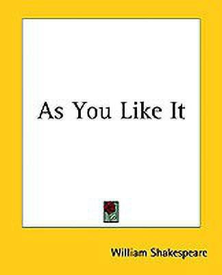 As You Like It(English, Paperback, Shakespeare William)
