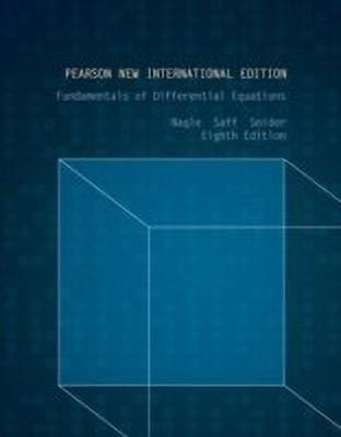 Fundamentals of Differential Equations: Pearson New International EditionEdition(English, Paperback, Nagle R Kent)