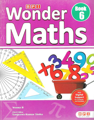 B.P.I. PUBLICATION WONDER MATHS CLASS 6(English, Paperback, VEENA B)