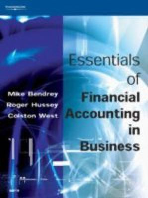 Essentials of Financial Accounting in Business(English, Paperback, Bendrey Mike)