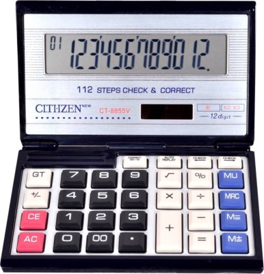 CT CT-8855 Laptop 12 Digit Big Display Basic  Calculator(12 Digit)