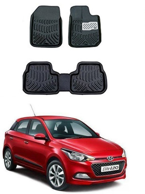 MAGNET Plastic 3D Mat For  Hyundai Elite i20(Black)