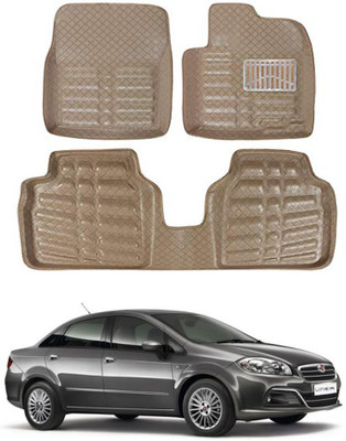 MAGNET Plastic 3D Mat For  Fiat Linea Classic(Beige)