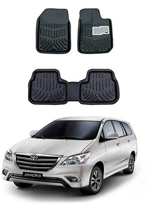 MAGNET Plastic 3D Mat For  Toyota Innova(Black)