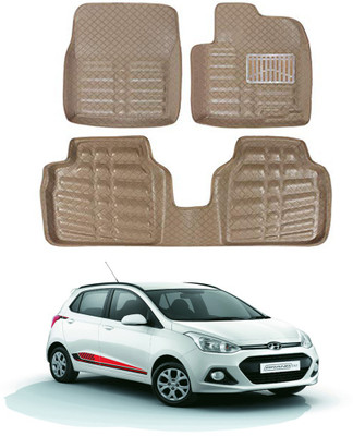 MAGNET Plastic 3D Mat For  Hyundai Grand i10(Beige)